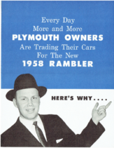 1958 AMC Rambler vs Plymouth Mailer
