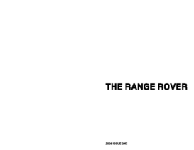 2009 Range Rover