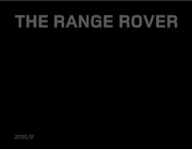 2010 Range Rover 2010-2