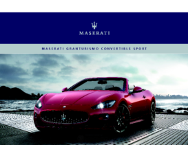 2013 Maserati Granturismo Convertible Sport