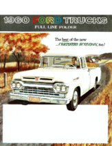 1960 Ford Trucks Full Line Folder – Rev