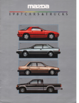 1987 Mazda Full Line