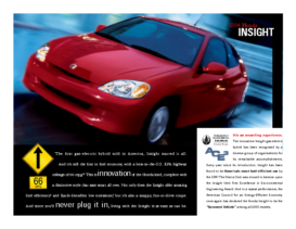 2004 Honda Insight Factsheet