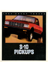 1984 Chevrolet S-10 Pickups
