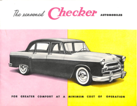1957 Checker A8 Brochure