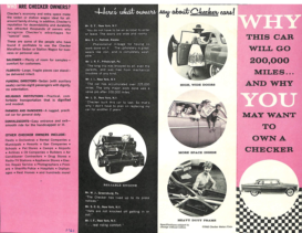 1960 Checker Marathon Station Wagon Foldout