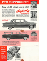 1960 Checker Superba Fold Out