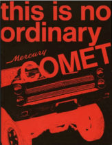 1966 Mercury Comet Racing Folder