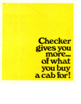 1969 Checker Taxicab
