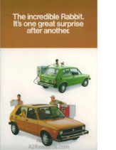 1978 VW Rabbit Foldout
