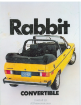 1982 VW Rabbit Convertible