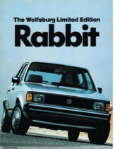 1983 VW Rabbit Wolfsburg Edition