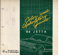 1984 VW Jetta Colors