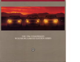 1986 VW Wolfsburg Editions