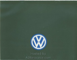 1987 VW Range