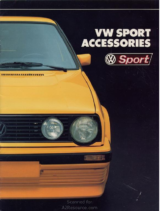 1988 VW Sport Accessories