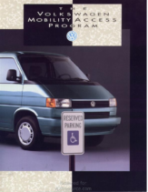 1993 VW Mobility Access
