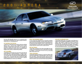 2001 Oldsmobile Aurora Data Sheet