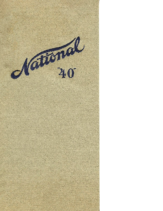 1911 National Series 40 Booklet