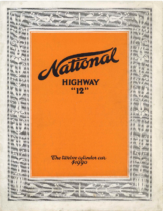 1916 NATIONAL Highway Twelve Foldout