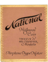 1918 National Highway Cars