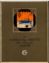 1920 The NATIONAL SEXTET Four Passenger Coupe