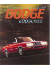 1984 Dodge 600 Series