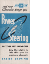 1953 Chevrolet Power Steering