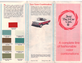 1970 Jeep Colors