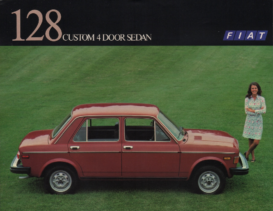 1977 Fiat 128 Custom 4 Door Sedan