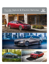 2020 Honda Hybrid Electric Vehicles V2