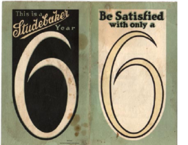 1920 Studebaker Light Six Folder