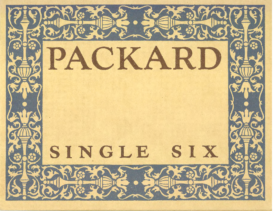 1925 Packard Single Six