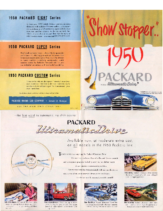 1950 Packard Full Line Foldout