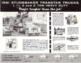 1961 Studebaker Transtar Trucks Specs