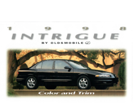 1998 Oldsmobile Intrigue Colors