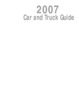 2007 GM Fleet Guide