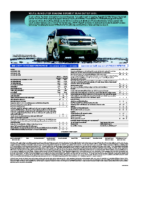 2010 Chevrolet Tahoe Spec Sheet