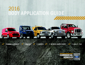 2016 Ford Body Application Guide