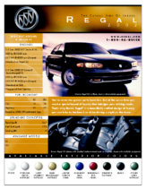 2002 Buick Regal Spec Sheet