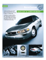 2003 Buick Century Spec Sheet