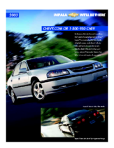 2003 Chevrolet Impala Spec Sheet