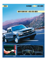 2003 Chevrolet Silverado Spec Sheet