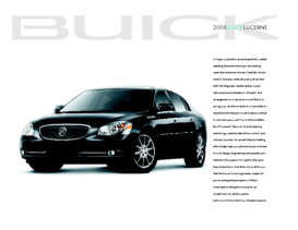 2006 Buick Lucerne Spec Sheet
