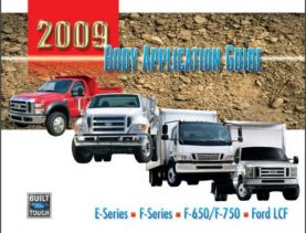 2009 Ford Body Application Guide