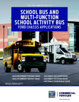 2020 Ford School Bus Chassis Applications