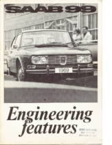 1969 Saab 99 Engineering Features