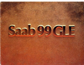 1975 Saab 99 GLE