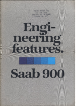 1979 Saab 900 Engineering Features