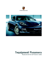 2011 Porsche Panamera Accesories